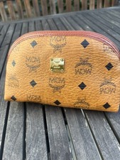 MCM Kosmetikbeutel cognac