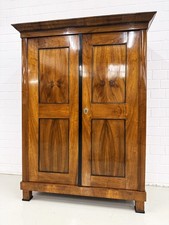 Biedermeierschrank Nussbaum
