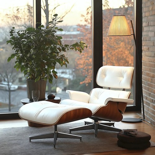 Klassischer lounge chair und - klassischer,