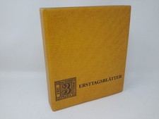 ETB Ersttagsblatt-Album gelb