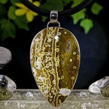 XL Ozeanjaspis Anhänger