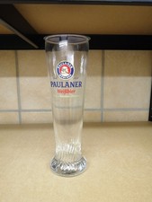 Paulaner Glas mit Deckel 0,5 l