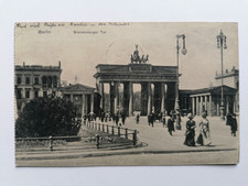Alte AK Postkarte Berlin Brandenburger Tor 1915 gelaufen