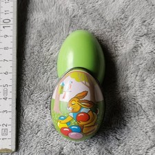 Osterhase grün, Blechei