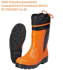 STIHL  Schnittschutzstiefel Gummistiefel Forststiefel Stiefel ECONOMY Gr 45 S2