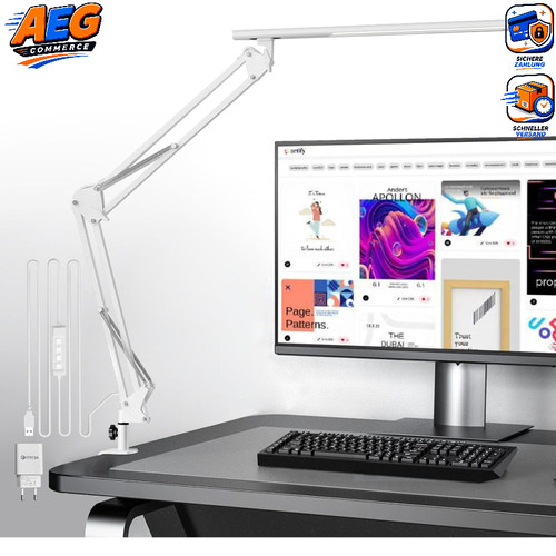 Schreibtischlampe klemmbar - schreibtischlampe,