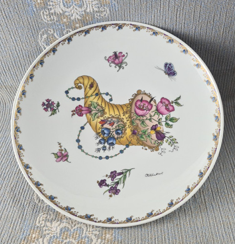 Vintage porzellan schale - porzellan,