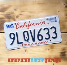 USA Nummernschild/Kennzeichen/license plate/Amerika * California Lipstick *