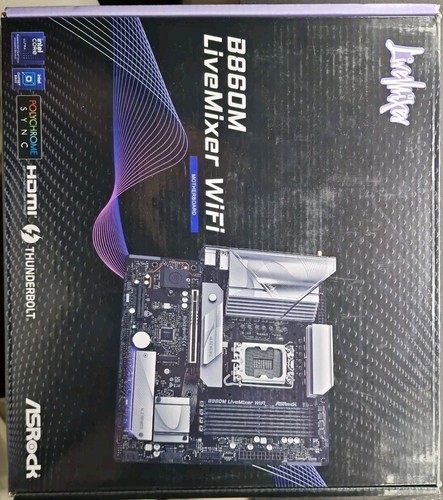 Asrock b860m livemixer wifi - asrock,