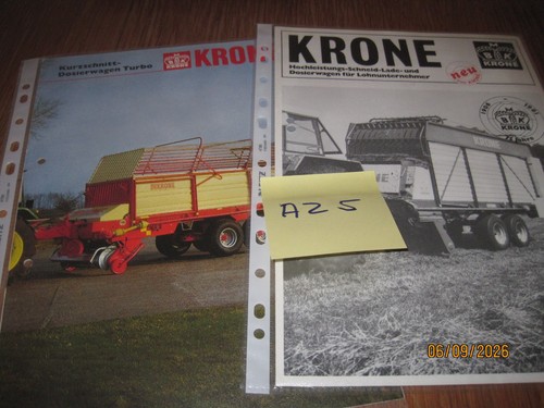 Prospekt krone ladewagen - prospekt,
