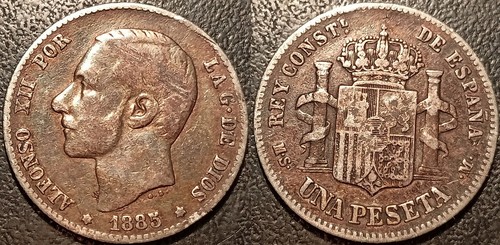 Spanien alfonso xii - alfonso,