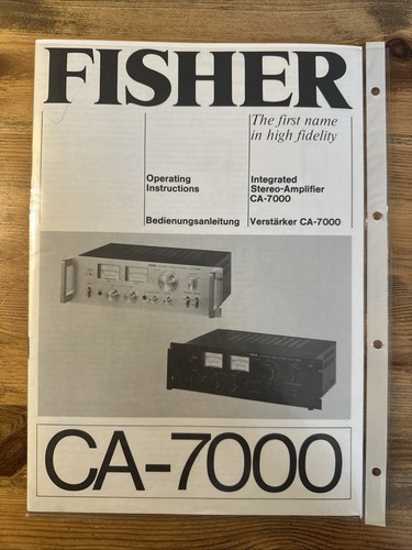 Fisher 7000 integrated - -,