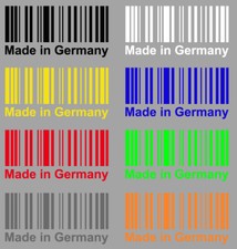 Aufkleber Sticker Made in