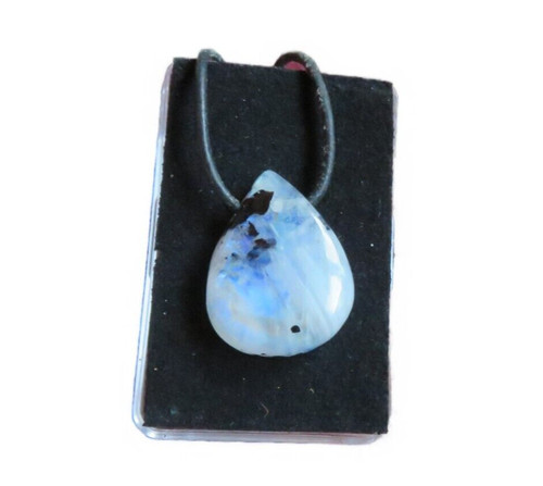 Mondstein turmalin cabochon - turmalin,