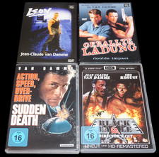 Sudden Death + LEON + Geballte Ladung + Black Eagle (DVDs) Van Damme - FSK 16