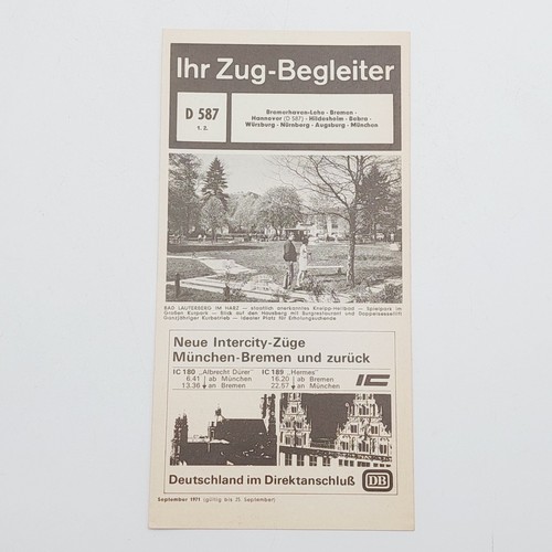 Ihr zug begleiter 587 - zug,