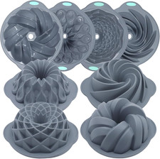 Silikon Backformen Set 4