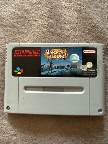 Harvest moon snes selten - snes,