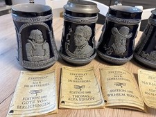 Jahresseidel 1980-1989 / 10 Stück