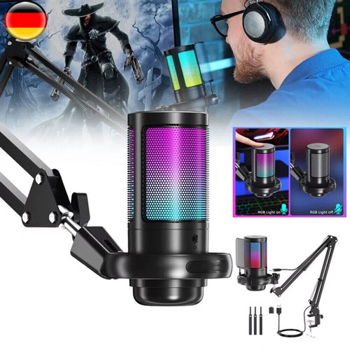 Gaming microphone rgb - pc,