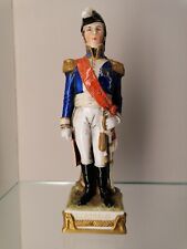 Scheibe-Alsbach, Porzellan Figur GDR General Marschall "Bertrand" Gold
