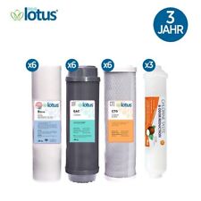 ERSATZFILTERSET 3 Jahre Umkehrosmose Osmose Wasserfilter, 21 Ersatzfilter, SET 2