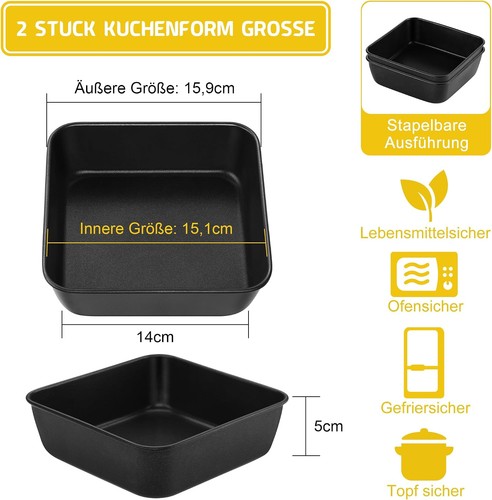 Auflaufform 2er set - auflaufform,