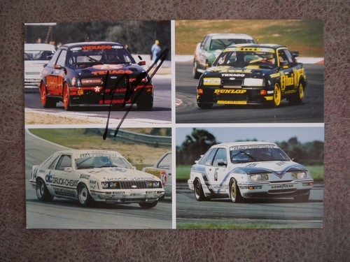 Autogrammkarte ford motorsport - autogrammkarte,