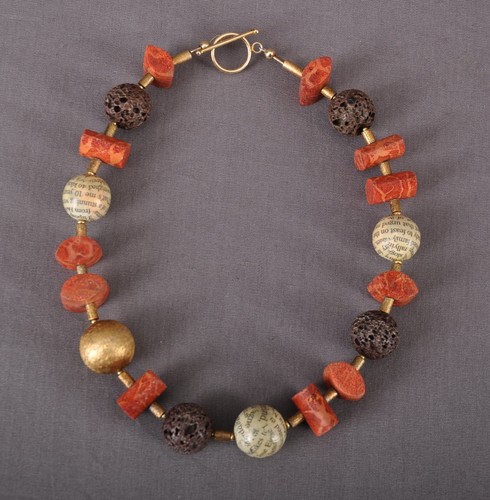 Vintage halskette modeschmuck - vintage,