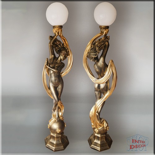 Lampe stehlampe göttin - lampe,