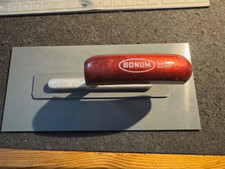 Glattkelle  Kunststoff  Bonum mit Metall/Holzgriff Nr. 2639