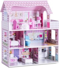 Puppenhaus aus holz mit - aus,