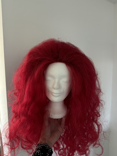Perücke rot locken lace - perücke,