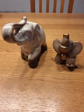 Keramikfigur elefant von thun - keramikfigur,