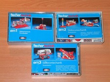 FISCHERTECHNIK ELEKTROMECHANIK EM1, EM2, EM3 KOMPLETT OVP ?