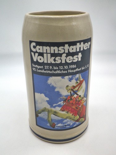 Bierkrug maß cannstatter - bierkrug,