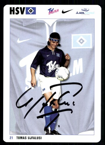 Tomas ujfalusi autogrammkarte - tomas,