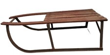 Vintage Schlitten Aus Holz Und
