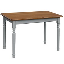 Holz Grau Esstisch Küchentisch Tisch MASSIV KIEFER HOLZ Landhausstil - NEU