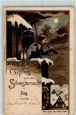 13229800 - Zug Turmblaeser Neujahr AK HGL 1901