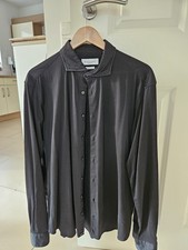 Herren Hemd Schwarz, Langarm