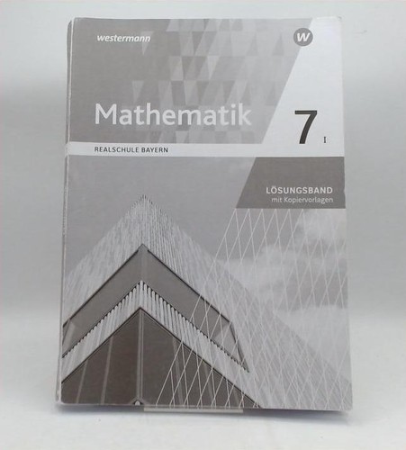 Mathematik lösungsband - mathematik, 7