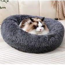 Hundebett Katzenbett Rundes Hundekissen Donut kleine Hunde Schlafsack