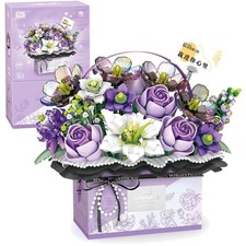 Blumen Bausteine Set