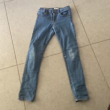 Zara Girls Skinny Jeans Gr: 128 8J Blau Mädchen Bund verstellbar