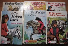 6 Schneiderbücher Mädchen Pferde Britta Pony Trixie Belden