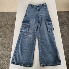 Mädchen Jeans blau von