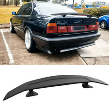46IN Schwarz matt GT-Stil Heckflügel Heckspoiler Flügel Spoiler Für E34 5er