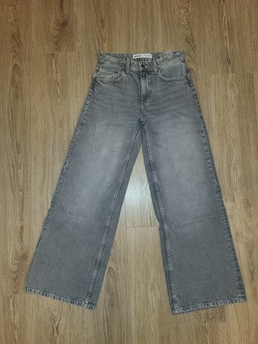 Bershka jeans grau hose 34 - grau, gr.34