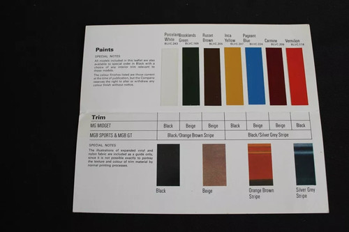 Prospekt brochure 1967 - brochure, (gm)